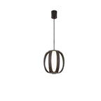 Contemporary Scandinavian Aluminum Acrylic Ball Lantern LED Pendant Light For Dining Room