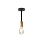 Contemporary Industrial Iron Bulb 1/3 Light Semi-flush Mount Ceiling Light for Dining Room