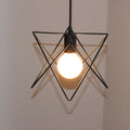 Contemporary Scandinavian Star Cage Iron 1/3 Light Pendant Light For Dining Room