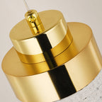 Modern Luxury Hardware Aluminum Acrylic Drop Torch LED Pendant Light For Bedside