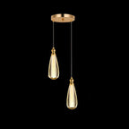 Modern Luxury Hardware Aluminum Acrylic Drop Torch LED Pendant Light For Bedside
