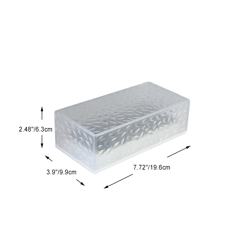Modern Simplicity Solar Waterproof Acrylic Rectangular Ice Brick LED Outdoor Light Landscape Lighting For Garden Lumendat