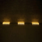 Modern Simplicity Solar Waterproof Acrylic Rectangular Ice Brick LED Outdoor Light Landscape Lighting For Garden Lumendat