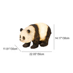 Modern Art Deco Solar Waterproof Resin Fiberglass Imitation Panda Bamboo Shoot LED Outdoor Light Landscape Lighting For Garden Lumendat