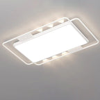 Contemporary Nordic Iron Acrylic Rectangular Square Round Star Spotlight LED Flush Mount Ceiling Light For Bedroom