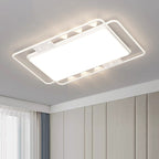 Contemporary Nordic Iron Acrylic Rectangular Square Round Star Spotlight LED Flush Mount Ceiling Light For Bedroom