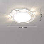 Contemporary Nordic Iron Acrylic Rectangular Square Round Star Spotlight LED Flush Mount Ceiling Light For Bedroom