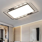 Contemporary Nordic Iron Acrylic Rectangular Square Round Star Spotlight LED Flush Mount Ceiling Light For Bedroom