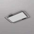 Contemporary Nordic Iron Acrylic Rectangular Square Round Star Spotlight LED Flush Mount Ceiling Light For Bedroom