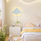 Lumendat Contemporary Creative Battery Kids Iron Cloud Star Animal Cartoon Pull Chain LED Wall Sconce Lamp For Bedside Lumendat