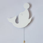 Lumendat Contemporary Creative Battery Kids Iron Cloud Star Animal Cartoon Pull Chain LED Wall Sconce Lamp For Bedside Lumendat
