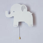 Lumendat Contemporary Creative Battery Kids Iron Cloud Star Animal Cartoon Pull Chain LED Wall Sconce Lamp For Bedside Lumendat