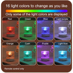Contemporary Creative USB Rechargeable Acrylic Cylinder Ripple LED Table Lamp Night Light For Bedroom Lumendat