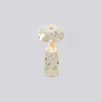 Traditional Japanese Rechargeable Marble Pattern Acrylic Column LED Table Lamp For Bedside Lumendat