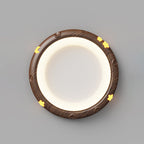 Contemporary Retro Kids Round Star Iron Acrylic LED Flush Mount Ceiling Light For Bedroom