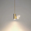 Contemporary Nordic Iron Aluminum Acrylic Cylinder Butterfly LED Pendant Light for Bedside