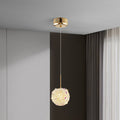Modern Luxury Hardware Crystal Ball Hydrangea Liftable 1/2/3/5 Light Pendant Light For Bedside