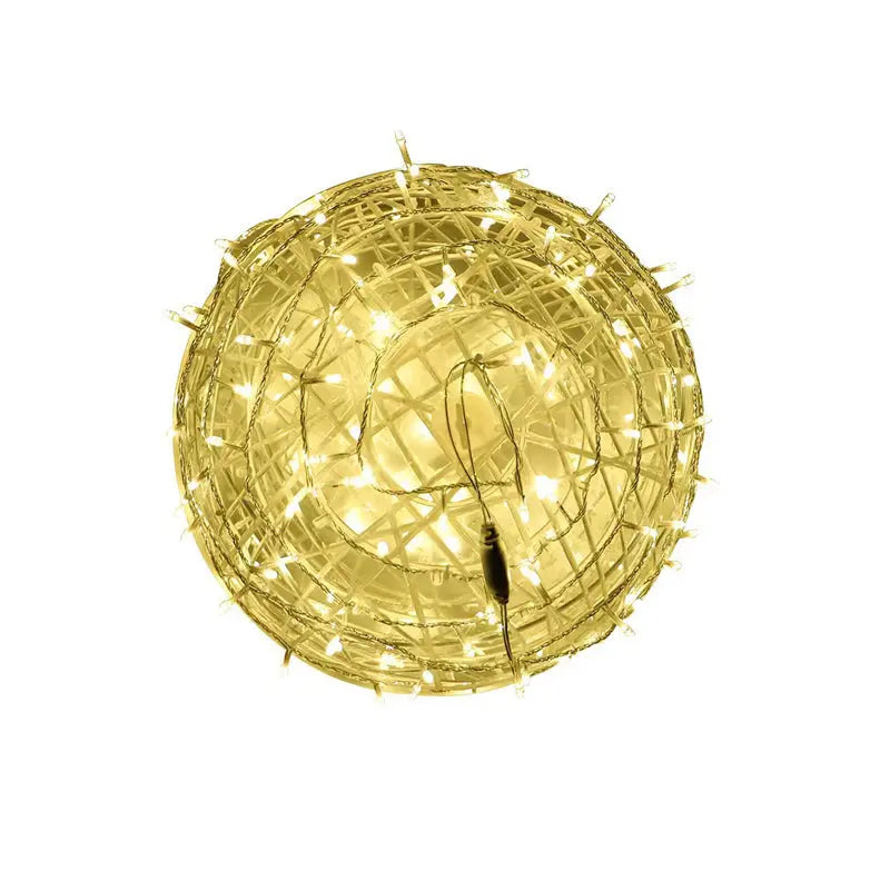 Modern Art Deco Waterproof Pvc Hanging Ball Decoration LED Outdoor Pendant Light Outdoor Light for Garden Lumendat