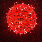 Modern Art Deco Waterproof Pvc Hanging Ball Decoration LED Outdoor Pendant Light Outdoor Light for Garden Lumendat