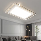 Contemporary Nordic Iron Acrylic Star Round Square Oval Moon Rectangular LED Flush Mount Ceiling Light For Living Room Lumendat