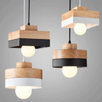 Nordic Round/square 1-light Pendant Light Lumendat