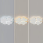 Modern Simplicity Love Heart Shape Acrylic Iron LED Flush Mount Ceiling Light For Bedroom