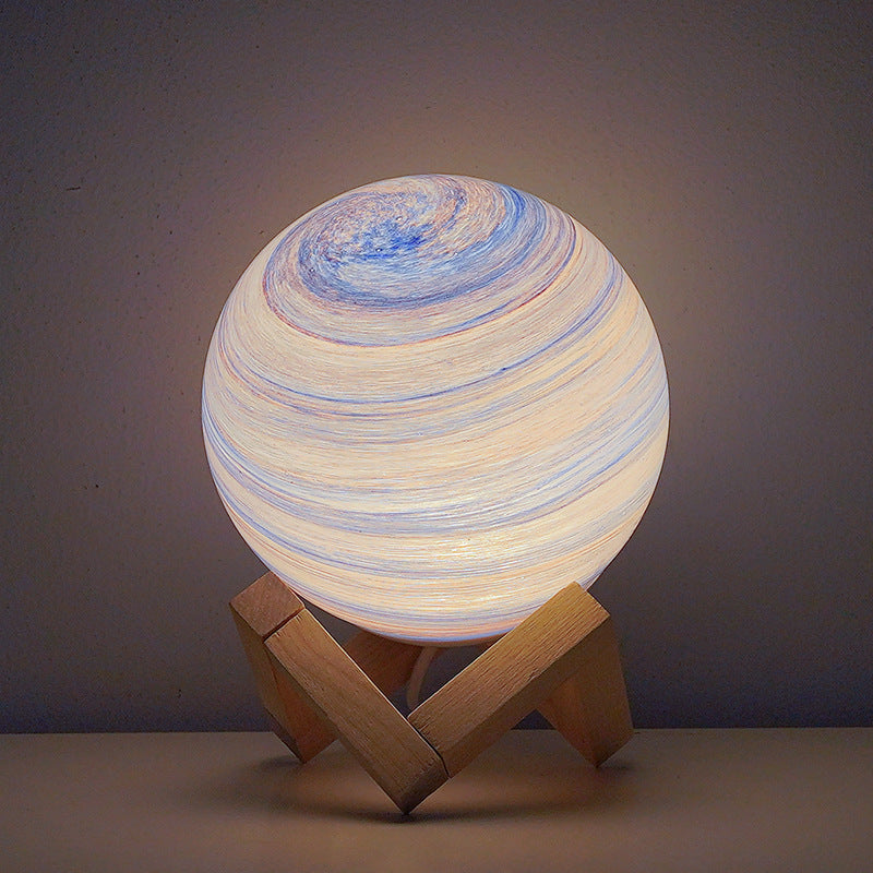 Nordic Creative Planet Design LED Decorative Night Light Table Lamp Lumendat