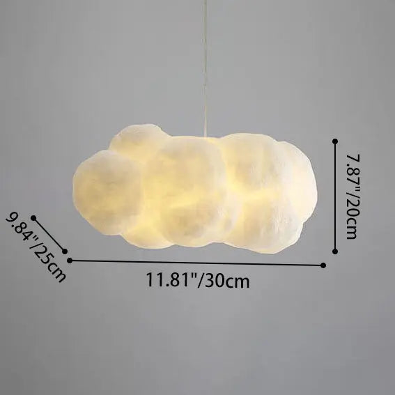 Floating Cloud 1-light LED Pendant Light Lumendat
