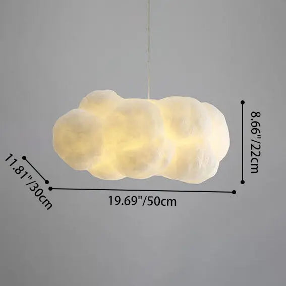 Floating Cloud 1-light LED Pendant Light Lumendat