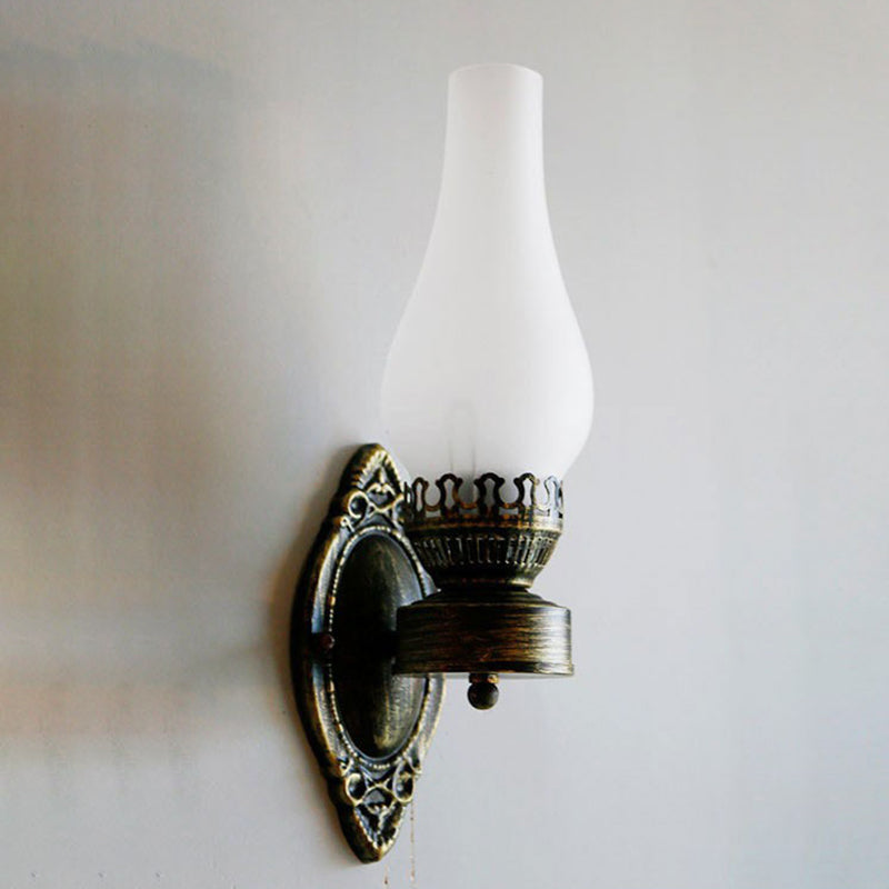 Retro Kerosene 1-Light Wall Sconce Lamps