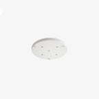 Modern Shaped Glass 1-light Cloud Suspension Pendant Light Lumendat