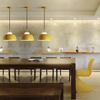 Nordic Creative Macaron Aluminum 1-light Dome Pendant Light Lumendat