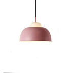 Nordic Creative Macaron Aluminum 1-light Dome Pendant Light Lumendat