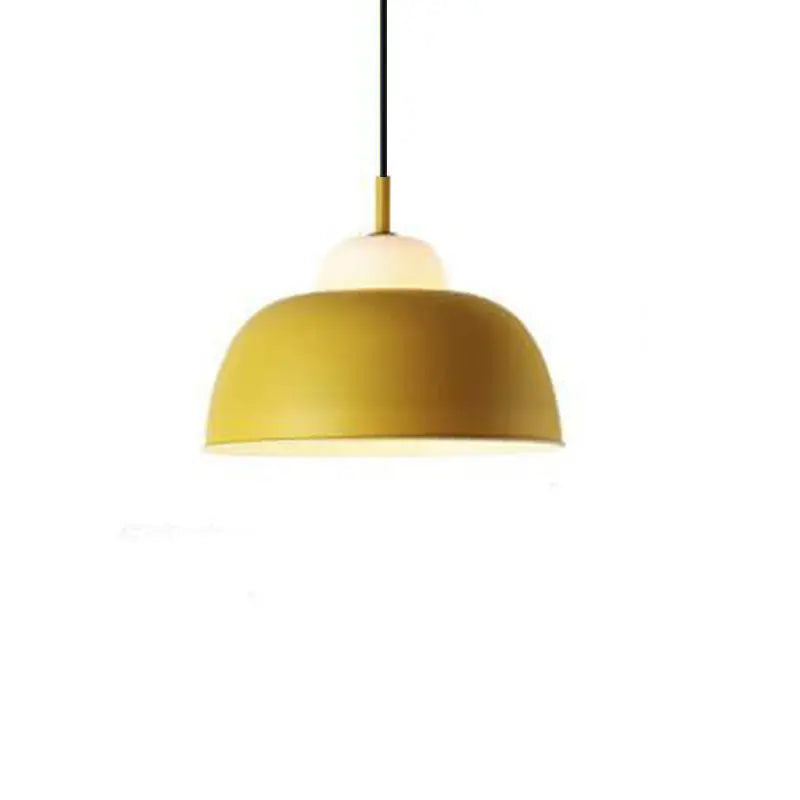 Nordic Creative Macaron Aluminum 1-light Dome Pendant Light Lumendat