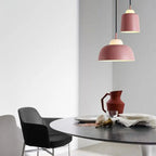 Nordic Creative Macaron Aluminum 1-light Dome Pendant Light Lumendat