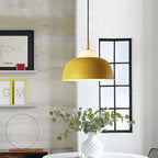 Nordic Creative Macaron Aluminum 1-light Dome Pendant Light Lumendat