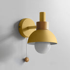Nordic Macaron Globe 1-Light Wall Sconce Lamp