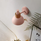 Nordic Macaron Globe 1-Light Wall Sconce Lamp
