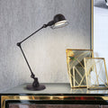 Vintage Industrial Iron Mechanical Long Arm 1-Light Table Lamp Lumendat