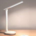 Modern Double Folding Eye Care Wireless Rechargeable LED Desk Lamp Lumendat
