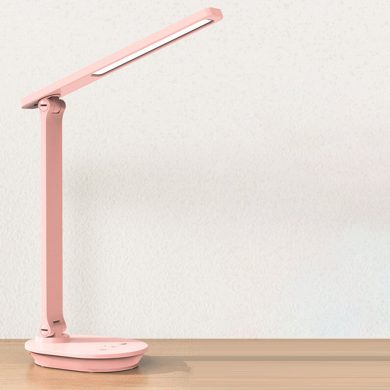 Modern Double Folding Eye Care Wireless Rechargeable LED Desk Lamp Lumendat