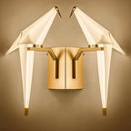 Modern Creative Thousand Paper Cranes LED Wall Sconce Lamp Lumendat