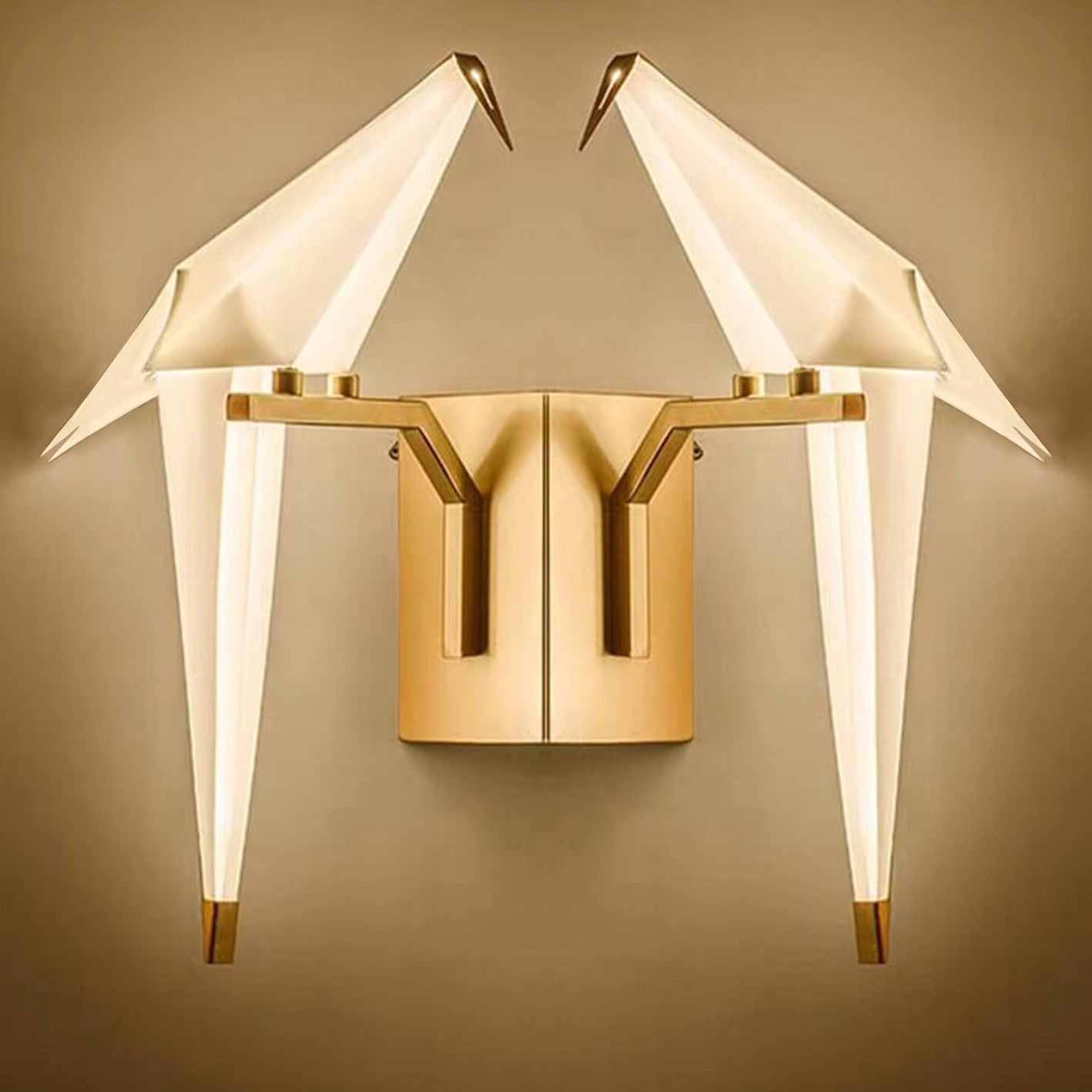 Modern Creative Thousand Paper Cranes LED Wall Sconce Lamp Lumendat