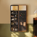 Multi-Functional Space-Saving Wall-Mounted Full-Length Wall Mirror - French Mirror With Hidden Storage & Wardrobe Organizer For Bedroom Lumendat
