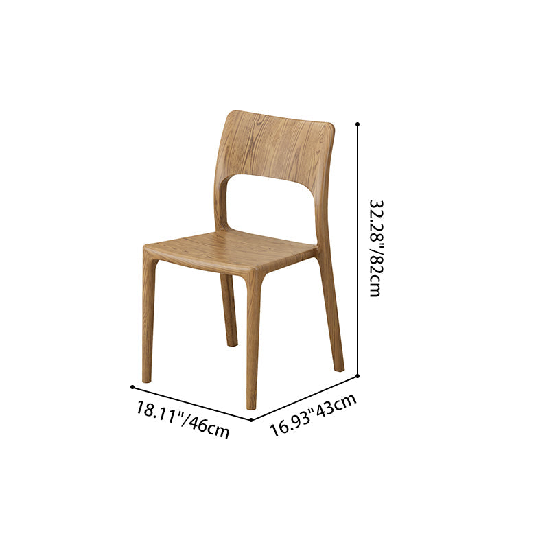 Traditional Chinese North American Ash Wood Dining Table Set - Round Dining Table Hollow Design Back Chairs For Dining Room & Kitchen Lumendat