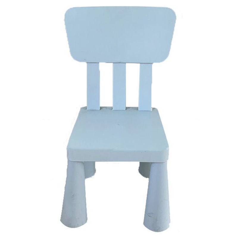 Lumendat Contemporary Nordic Rectangular PE Kids Desk & Chair Set For Home Office Lumendat