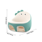 Lumendat Contemporary Creative Kids Mini Animal Shape Tech Fabric Sponge Accent Chair Backrest Armrest For Living Room Lumendat