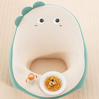 Lumendat Contemporary Creative Kids Mini Animal Shape Tech Fabric Sponge Accent Chair Backrest Armrest For Living Room Lumendat
