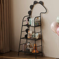 Lumendat Contemporary Creative Rectangular Dinosaur-Shaped Iron Kids Storage Bookshelf 3-Tier For Living Room & Bedroom Lumendat