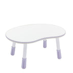 Lumendat Contemporary Creative Oval Medium-Density Fiberboard PP Height-Adjustable Kids Table For Living Room & Bedroom Lumendat